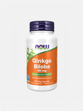 Ginkgo Biloba 60mg – 60 cápsulas – Now