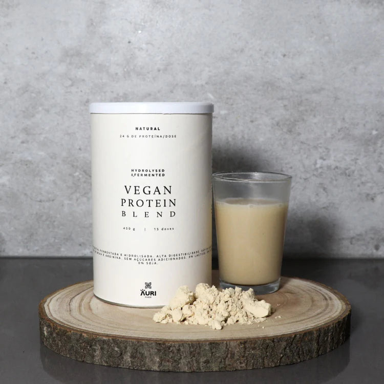 Vegan Protein 900gr (Chocolate, Baunilha, Natural)