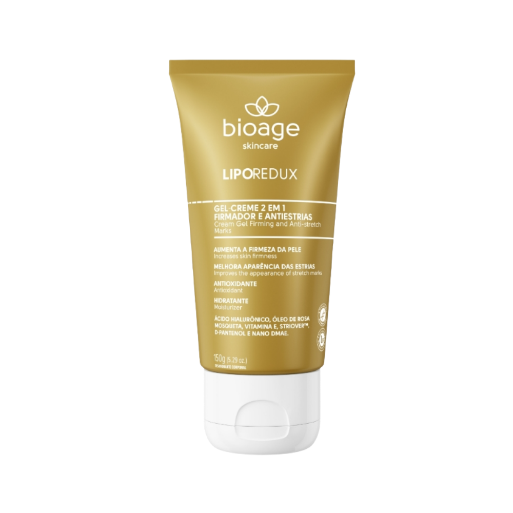 Gel Creme 2 em 1 Firmador e Antiestrias 150g - Lipo Redux