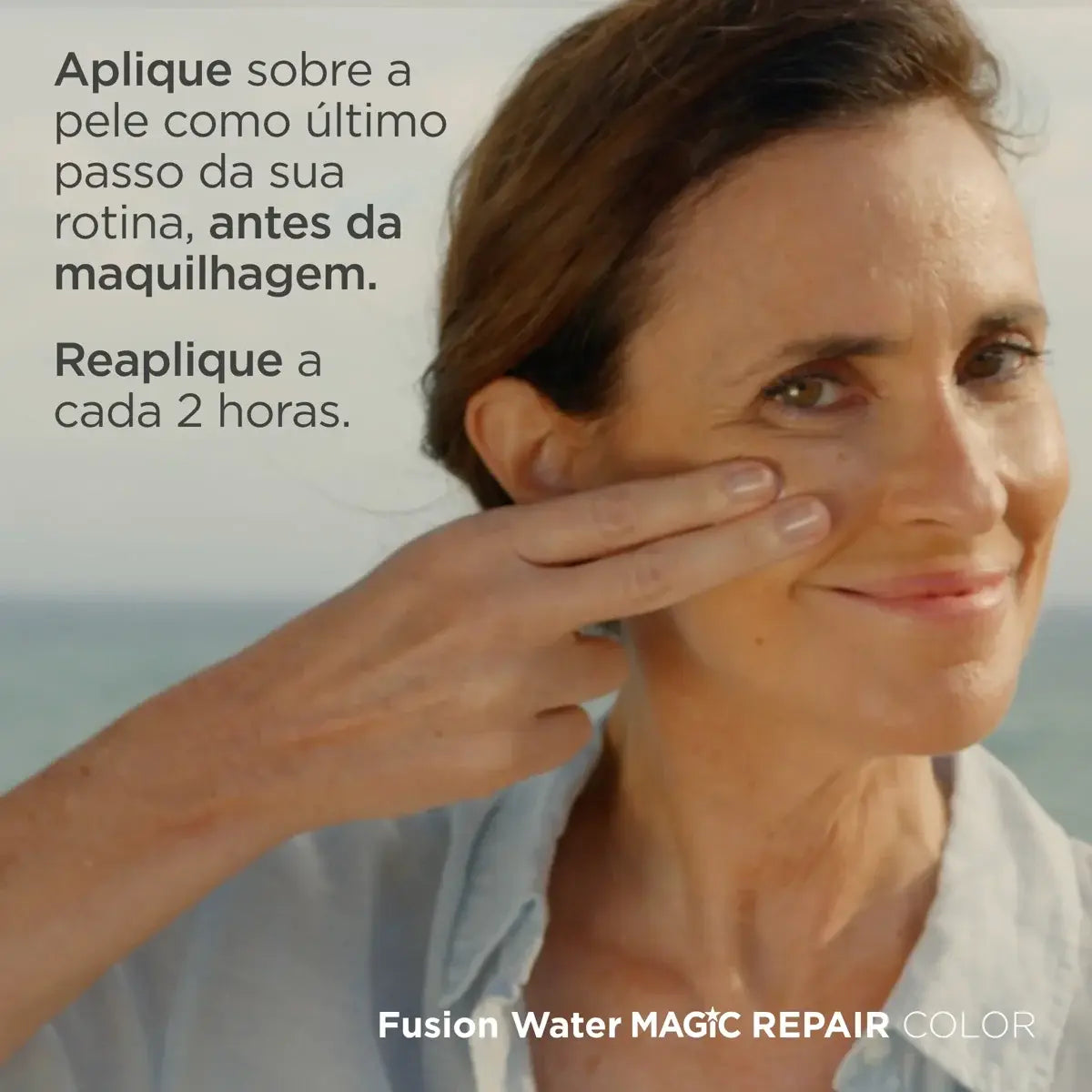 Fotoprotetor Fusion Water Magic Repair Color ISDIN