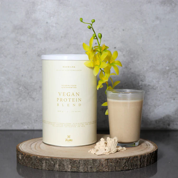 Vegan Protein 900gr (Chocolate, Baunilha, Natural)