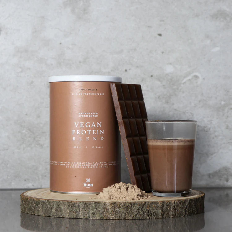 Vegan Protein 900gr (Chocolate, Baunilha, Natural)