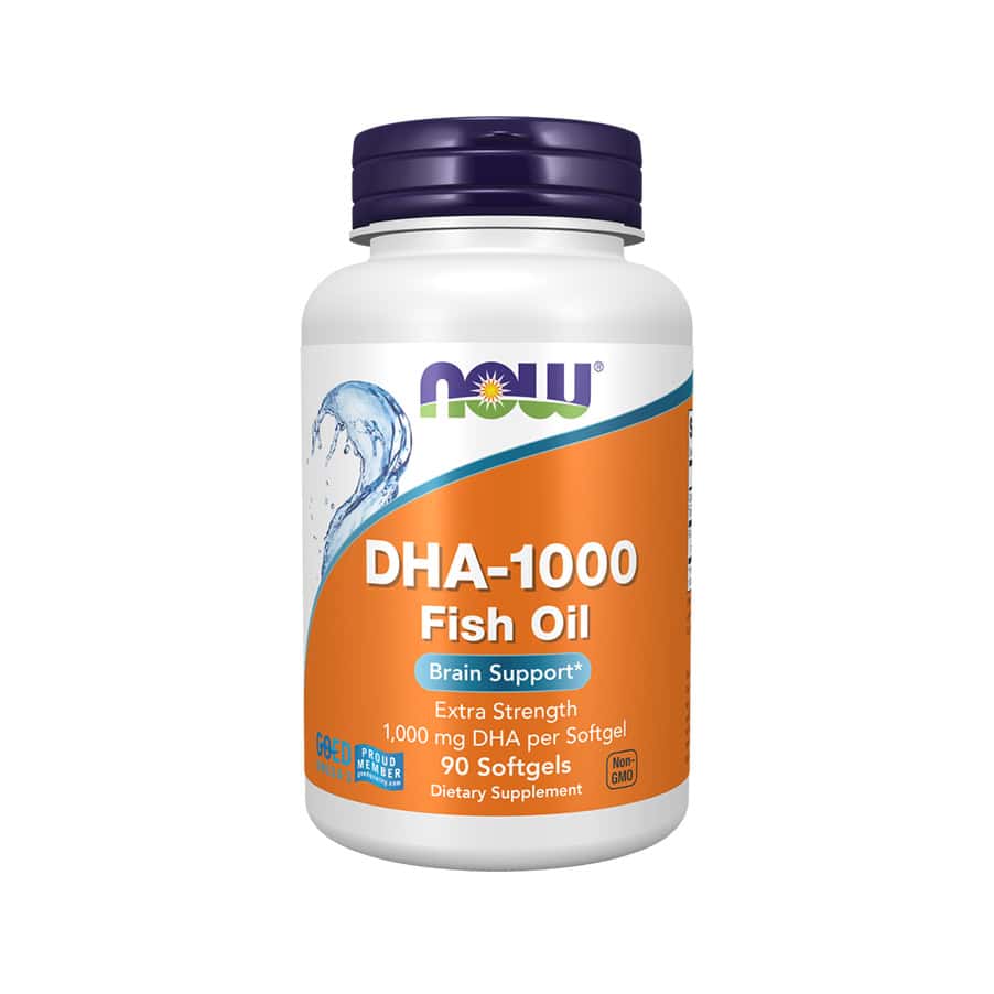 DHA-1000 Fish Oil 90 Cápsulas Now Foods